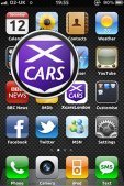 X Cars London logo
